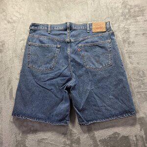 Vintage Levis 550 Shorts Mens 40 Denim Relaxed Fit Jean Cutoff Baggy Y2k
